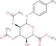 Methyl (4-methylphenyl 2,3-di-O-acetyl-1-thio-D-glucopyranosid)uronate