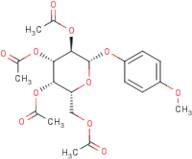 4-Methoxyphenyl 2,3,4,6-tetra-O-acetyl-beta-D-galactopyranoside