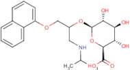 (R,S)-Propranolol-O-beta-D-glucuronide