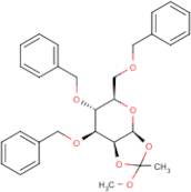 3,4,6-Tri-O-benzyl-1,2-O-(1-methoxyethylidene)-β-D-mannopyranose