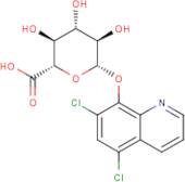 5,7-Dichloro-8-hydroxyquinoline β-D-glucuronide, Min.