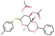 4-Methylphenyl 2,3-di-O-acetyl-4,6-O-benzylidene-1-thio-β-D-glucopyranoside