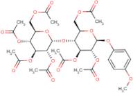 4-Methoxyphenyl 2,3,6,2',3',4',6'-hepta-O-acetyl-β-D-maltopyranoside