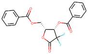 3,5-Di-O-benzoyl-2-deoxy-2,2-difluoro-D- threo-pentonic acid γ-lactone