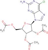 2-Amino-6-chloro-9-(2,3,5-tri-O-acetyl-beta-D-ribofuranosyl)purine