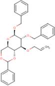 Benzyl 3-O-allyl-2-O-benzyl-4,6-O-benzylidene-β-D-glucopyranoside