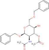 Benzyl 2-acetamido-3-O-acetyl-6-O-benzyl-2-deoxy-α-D-glucopyranoside