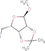 Methyl 5-deoxy-5-iodo-2,3-O-isopropylidene-α-L-lyxofuranoside