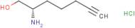 (S)-bishomopropargylglycinol hydrochloride