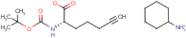 Boc-L-bishomopropargylglycine CHA salt