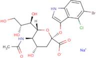 5-Bromo-4-chloro-3-indolyl alpha-D-N-acetylneuraminic acid sodium salt