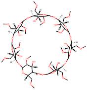 Heptakis(2,6-di-O-methyl)-β-cyclodextrin content > 35% (DS~14)