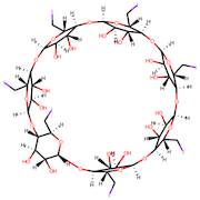 Heptakis(6-deoxy-6-iodo)-β-cyclodexrin