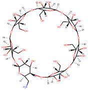 6-Monodeoxy-6-monoamino-β-cyclodextrin hydrochloride