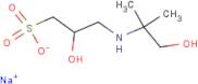N-(1,1-Dimethyl-2-hydroxyethyl)-3-amino-2-hydroxypropanesulphonic acid sodium salt