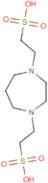 Homopiperazine-N,N'-bis-2-ethanesulphonic acid