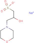 3-Morpholino-2-hydroxypropanesulphonic acid sodium salt