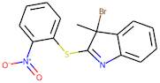 2-(2'-Nitrophenylsulphanyl)-3-methyl-3-bromoindolenine