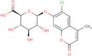 6-Chloro-4-methyl-umbelliferyl beta-d-glucoronide