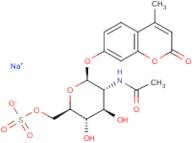 4-Methylumbelliferyl-2-acetamido-2-deoxy-6-sulphate-β-D-glucopyranoside sodium salt