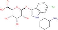 6-Chloro-3-indolyl-beta-D-glucuronic acid cyclohexylammonium salt