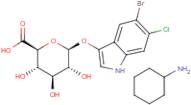 5-Bromo-6-chloro-3-indolyl-beta-D-glucuronide cyclohexyl ammonium salt (1:1)