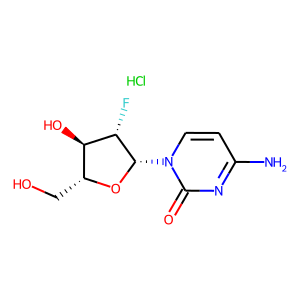 1-(2-Deoxy-2-fluoro-β-D-arabinofuranosyl)cytosine hydrochloride (2'-FANA-C)