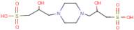 Piperazine-N,N'-bis(2-hydroxypropanesulphonic acid)