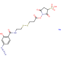 Sulphosuccinimidyl 2-(4-azidosalicylamido)ethyl-1,3-dithiopropionate