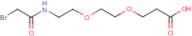 Bromoacetamido-PEG2-Acid