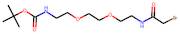 Bromoacetamido-PEG2 -Boc-amine