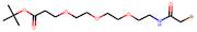 Bromoacetamido-PEG3-t-Butyl Ester