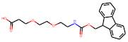 Fmoc-N-amido-PEG2-acid