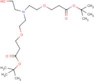 Hydroxy-Amino-(PEG2-t-butyl ester)2