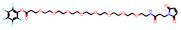 Maleimide-NH-PEG8-CH2CH2COOPFP Ester