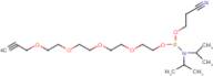 Propargyl-PEG5-1-O-(b-cyanoethyl-N,N-diisopropyl)phosphoramidite