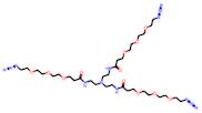 Tri(Azido--PEG3-amide)-amine