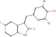 3-(3,5-Dibromo-4-hydroxybenzylidene)-5-iodoindolin-2-one