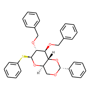 Phenyl 2,3-di-O-benzyl-4,6-O-benzylidene-1-thio-β-D-glucopyranoside