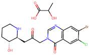 HALOFUGINONE LACTATE