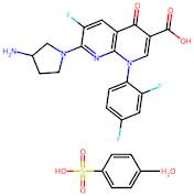 Tosufloxacin tosylate hydrate