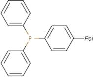 Triphenylphosphine, polymer bound