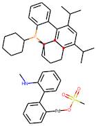 Methanesulfonato(2-Dicyclohexylphosphino-2,4,6-Tri-i-Propyl-1,1-Biphenyl)(2-Methylamino-1,1-Biph...