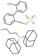 Methanesulfonato(Diadamantyl-n-Butylphosphino)-2?-Amino-1,1?-Biphenyl-2-Yl)Palladium(II)