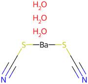 Barium(II) thiocyanate trihydrate