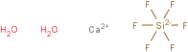 Calcium fluorosilicate dihydrate