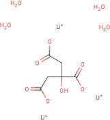 Lithium citrate tetrahydrate