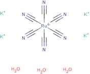Potassium hexacyanoruthenate(II) trihydrate