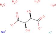 (+)-Potassium sodium L-tartrate tetrahydrate