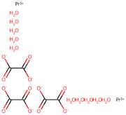 Praseodymium(III) oxalate decahydrate